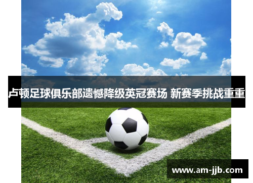 卢顿足球俱乐部遗憾降级英冠赛场 新赛季挑战重重